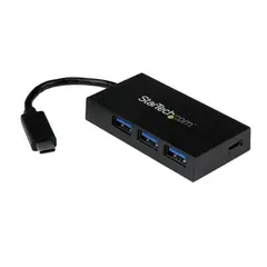 STARTECH - Hub USB-C 3.0 de 4 Puertos 1x USB-C y 3x USB-A - HB30C3A1CFB