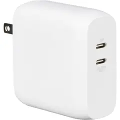 BELKIN - Cargador Dual 68W PD USB-C BOOST CHARGE - WCH003dqWH