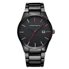 HANNAH MARTIN - RELOJ HM 1755 CUARZO NEGRO ELEGANTE