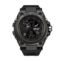 SANDA - RELOJ HOMBRE - DEPORTIVO NEGRO 739