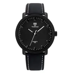 YAZOLE - RELOJ HOMBRE YZL320 NEGRO CUERO