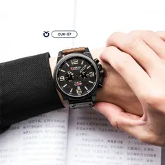 CURREN - RELOJ ORIGINAL NARANJA CUR-87