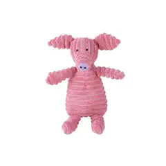 QUE PATAS PET SHOP - Peluche de Corduroy rosado con Sonido
