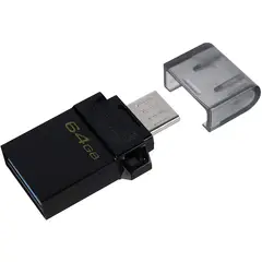 KINGSTON - USB 3.2 + microUSB 64GB DT MicroDuo - DTDUO3G2/64GB