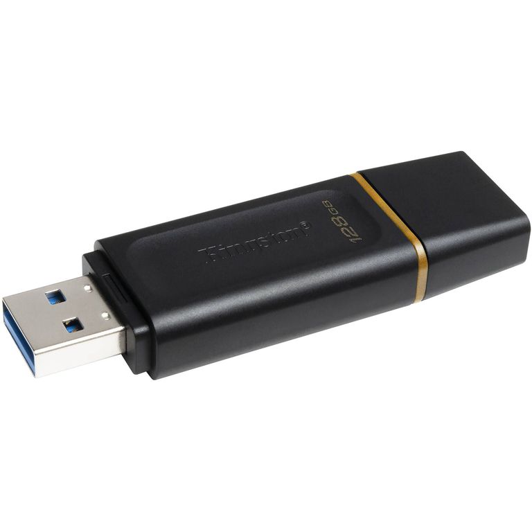 USB 3.2 128GB DataTraveler Exodia Negro - DTX/128GB