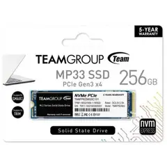 TEAM GROUP - Disco ssd teamgroup mp33 256gb nvme pcie m.2 2280