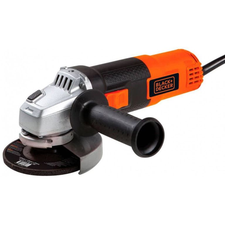 Esmeril Angular 4-1/2" 820W + Guantes + Lente + Disco con Maletin