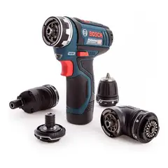 Bosch - Taladro Atornillador 12V Sistema Flexiclick 4 en 1 GSR 12V-15 FC