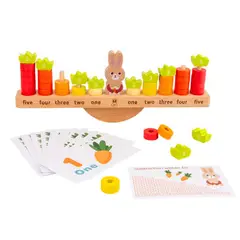 GENERICO - Juego Didáctico Conejo Arranca Zanahoria Balanz