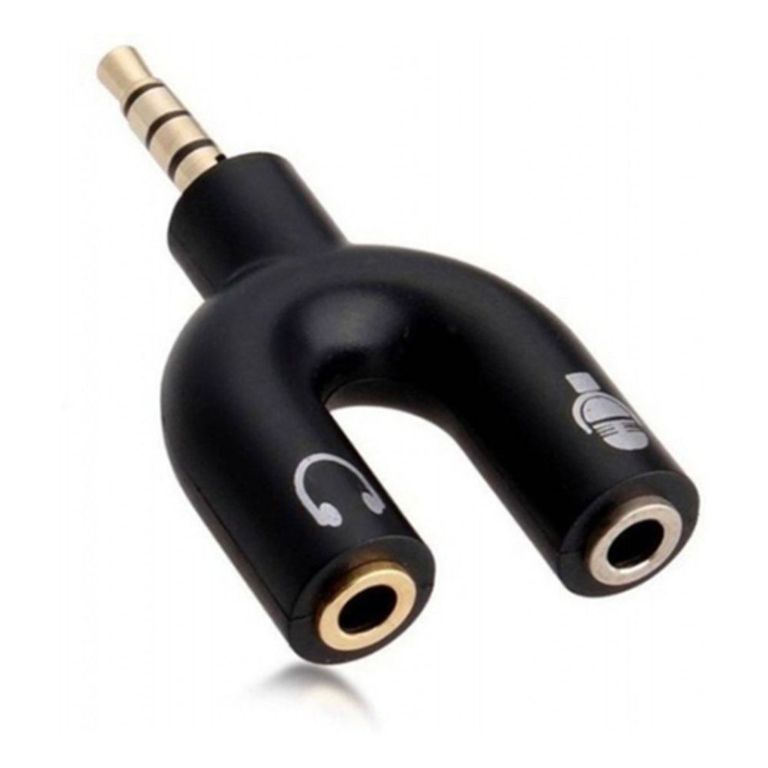 Adaptador de Plug 3.5mm a 2 Jack Tipo y YE Micro Audio