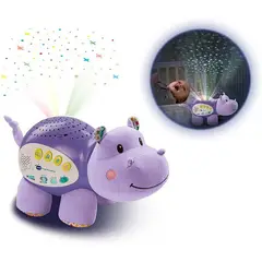 VTECH - - proyector para cuna popi estrellitas musical -morado