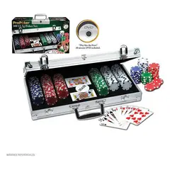 GENERICO - Set maletín juego de poker 300 fichas