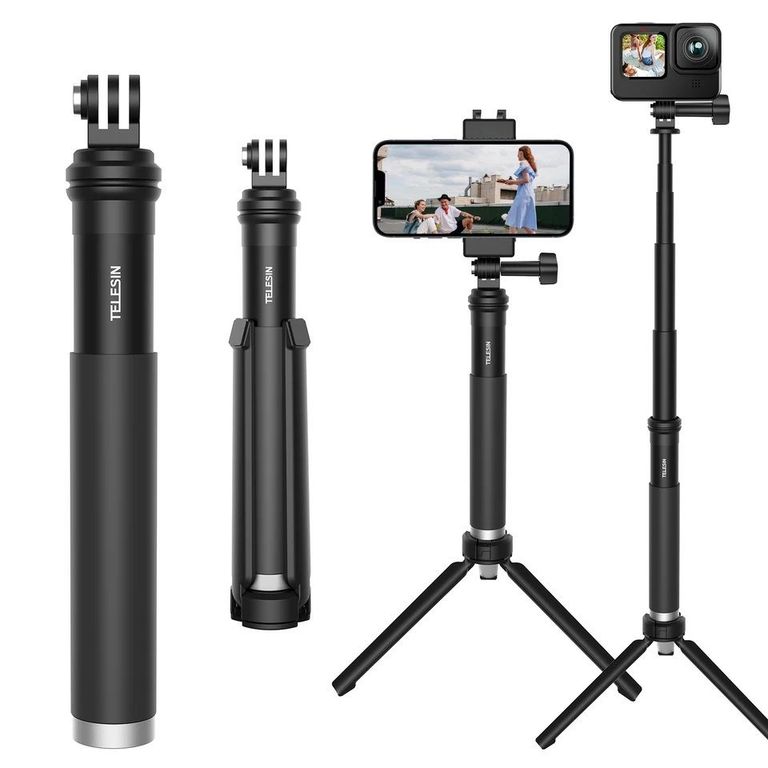 Monopod trípode de aluminio para y Celulares