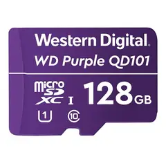WESTERN DIGITAL - MicroSD 128GB microSDXC CCTV WD Purple SDA 6.0 - WDD128G1P0C
