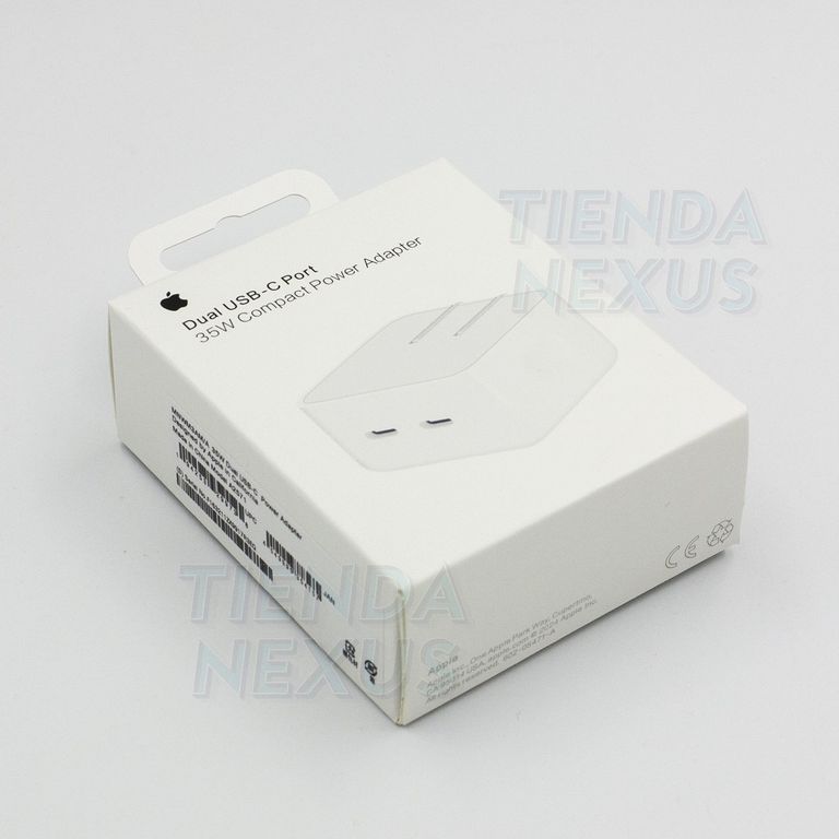 Cargador USB-C Dual 35W para iPhone + Regalo