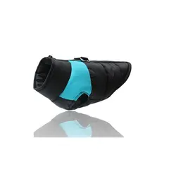 QUE PATAS PET SHOP - Chaleco Celeste para Perros Talla 3XL