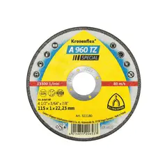 KLINGSPOR - Disco Corte 4 1/2" /Special/A960Tz/115X1X22.23mm - Pack 50 unid