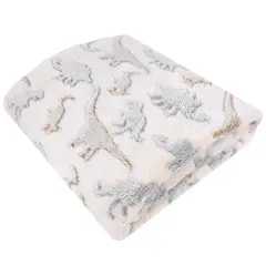 BABY MERINOS - Colcha Bebe Felpa - Dinosaurios - M04