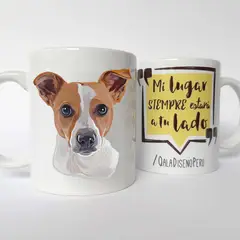 QALA DISEÑO - Taza 11 oz. - Perro Jack Russell
