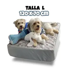REPOSAR EL DESCANSO IDEAL - Cama para Perro PREMIUM colchón talla L