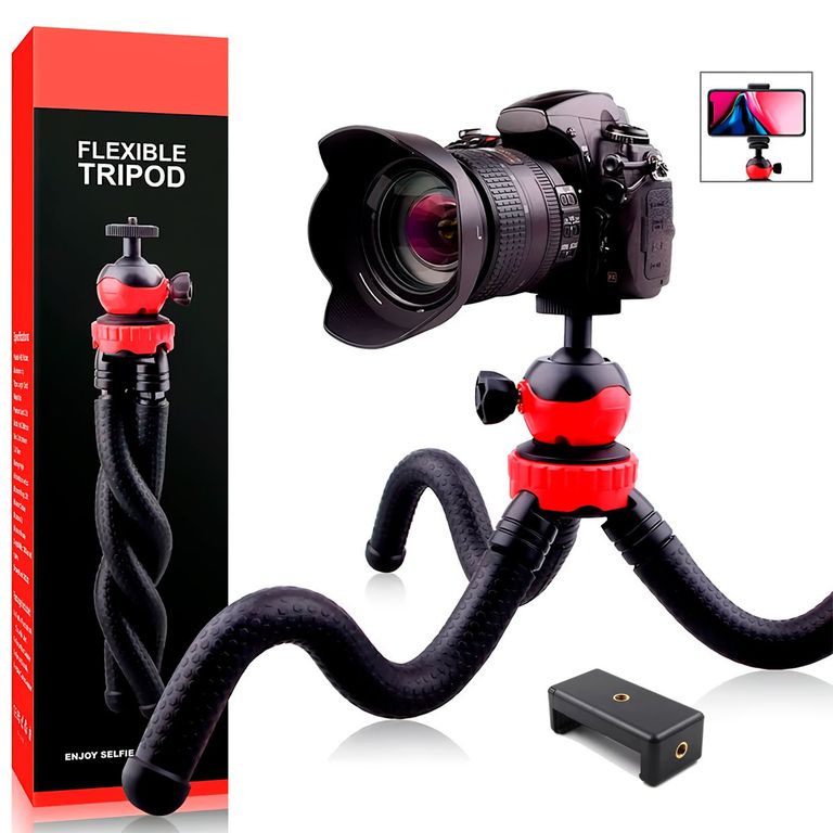 Trípode Multifuncional Octopus Cámaras Celulares