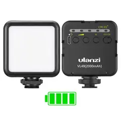 ULANZI - Luz Led Recargable VL49 Para Videos Cámaras y Celulares