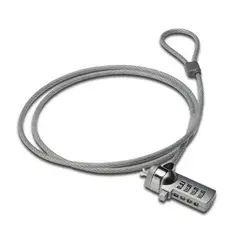 XTECH - CABLE DE SEGURIDAD PARA LAPTOP XTA-110 1.8 METROS