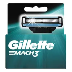 GILLETTE - Mach3 Cartuchos para Afeitar 2 unidades