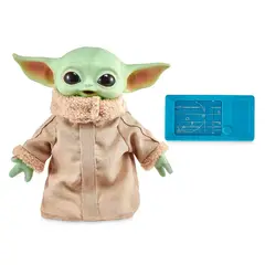 MATTEL - Muñeco Baby Yoda Grogu con Tablet The Mandalorian Star Wars