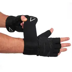ALPHA FIT - Guantes Deportivos con muñequera - Guantes Gym - gimnasio ciclismo