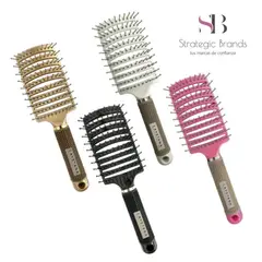 CAYETANA - Cepillo de Cabello Desenredante Rosado