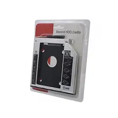 GENERICO - Caddy 2nd Hdd Ssd Disco Duro Sata Cd Dvd-rom Universal 127mm