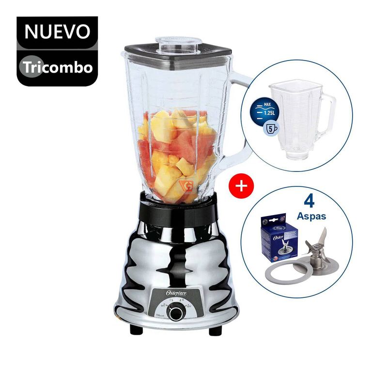 Licuadora 2 velocidades 0250 + Cuchilla + Vaso