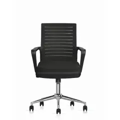 DECORPLAS - Silla De Oficina Ergonómica Monterrey Negro