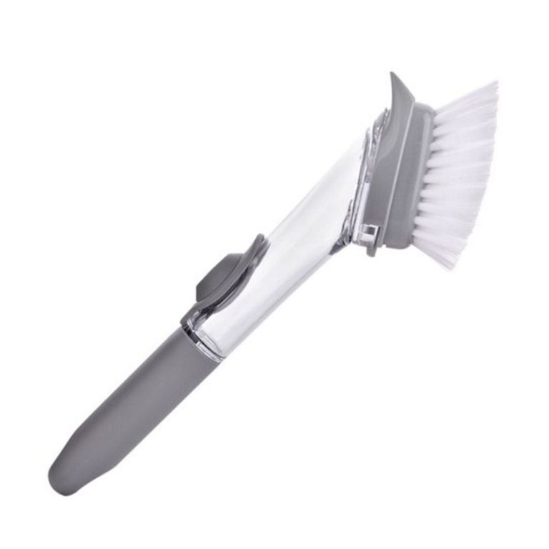 Cepillo Limpiador Lava Vajillas Con Dispensador + Repuesto