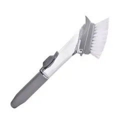 GENERICO - Cepillo Limpiador Lava Vajillas Con Dispensador + Repuesto