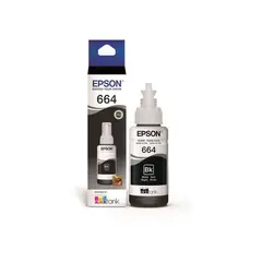 EPSON - Botella de tinta t664120-negro