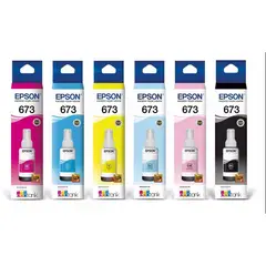 EPSON - Kit tintas originales 673 cyan magenta yellow black