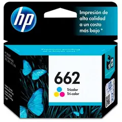 HP - Cartucho Tinta 662 (Cz104al) Tricolor