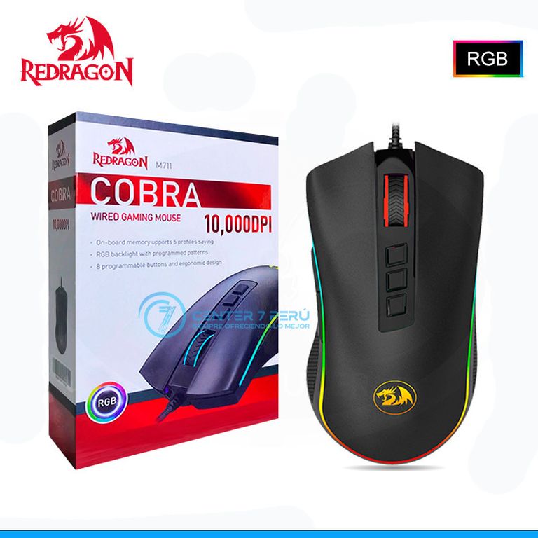 Mouse gamer cobra m711-negro