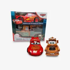 DISNEY PIXAR - COCHES DE FRICCION RAYO MCQUEEN Y MATER