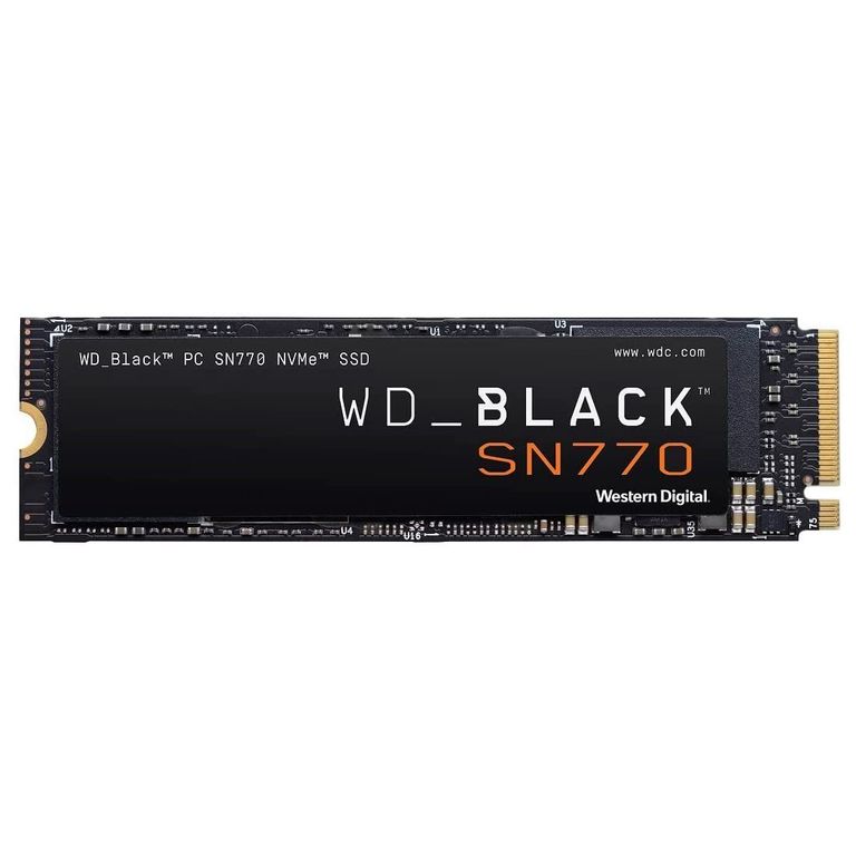 WD Black Disco Sódo SSD 1TB SN770 NVMe Gaming Gen4 PCIe - WDS100T3X0E