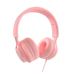 XTECH - Auriculares Cutie Wired para niños con micrófono Rosa - XTH-355