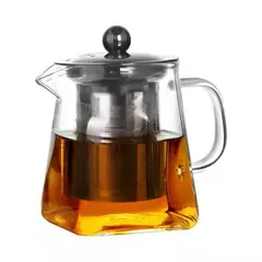 SIN BARROTES - Teteras infusoras de Borosilicato y acero inoxi Tea Bloom Dublin