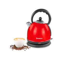FINEZZA - Hervidor Eléctrico de 2 Litros Rojo FZ-634T