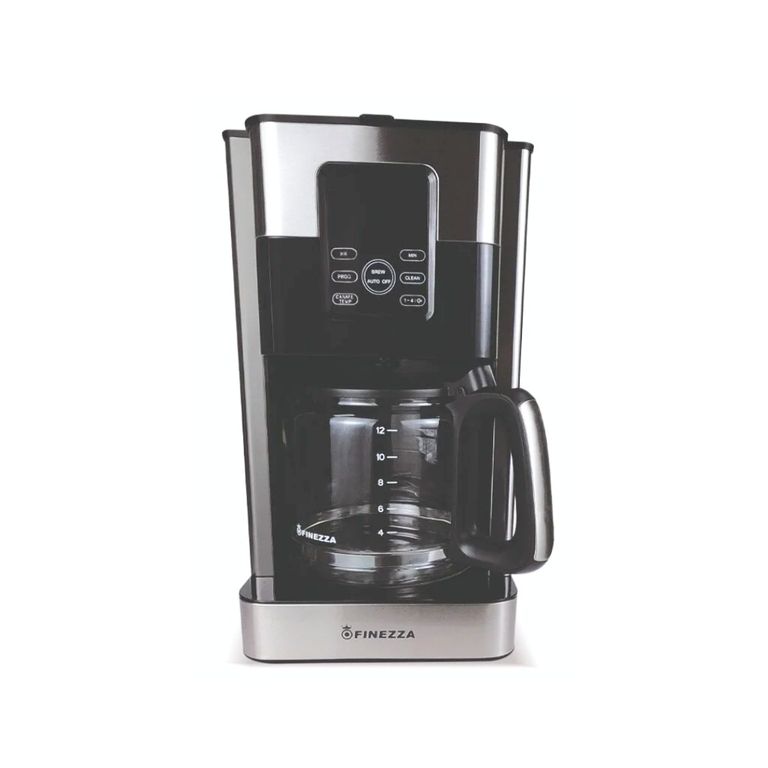 Cafetera Eléctrica Digital de 12 tazas Plateado CK-676DI