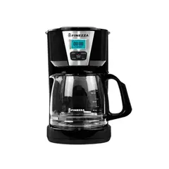 FINEZZA - Cafetera Eléctrica Digital Negro CK-668DI