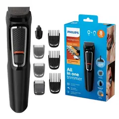 PHILIPS - Recortador de Barba Multigroom 8 en 1