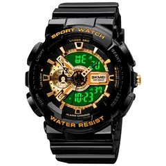 SKMEI - Reloj 1688 Deportivo 5 atm Dual Time