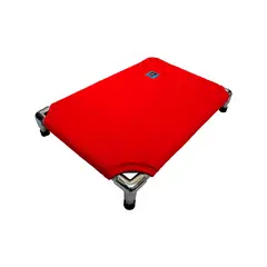 PUNTO Y COLAS - LA HAMACAMA - - DRILL ROJO - TALLA L